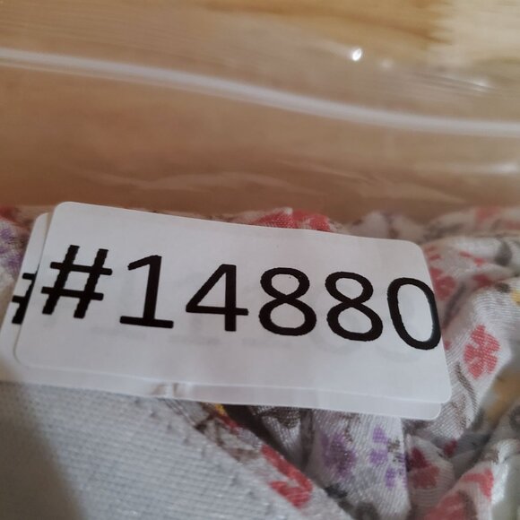 Indigo Rose Dress Women 2X Pink Floral Smocked Short Sleeve Rayon Midi - Picture 10 of 10